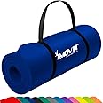 MOVIT Gymnastikmatte, hautfreundlich und phthalatfrei, für Zuhause oder Unterwegs, in 3 Größen und 12 Farben