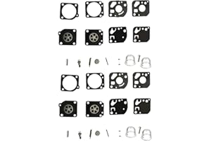 YL JIARO 2X Carburateur Membrane Joint Réparation kit pour ZAMA RB-29 C1U-H60D Ryobi RBC30SESA RBC30SBSA RHT2660DA RLT30CESA RLT30SESA RPR3025JA Coupe-Bordure