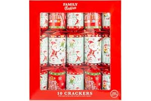 Pride Home & Garden Classic Christmas Party Crackers for loved ones.Birthday Party Crackers Luxury Christmas Party Crackers,Luxury Xmas Gift" Santa & Friend.