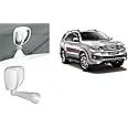 Autopearl Car Bonnet Mirror Compatible with-Fortuner (White)