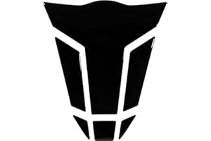 BIKE-label X502010VA Protège-réservoir 3D noir, Autocollants moto