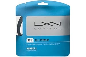 Luxilon Tennis Racket String, Alu Power 127 Spin, 12.2 m