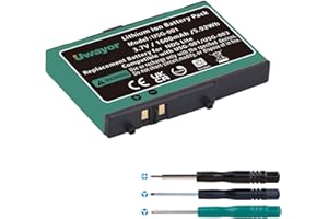 Uwayor DS Lite Batterie lithium-ion rechargeable 1600 mAh pour console de jeux Nintendo DS Lite (couleurs neuves et anciennes envoyées au hasard)