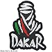 Produktbild Patch, Aufnäher bestickt Bügelbild ,,Tuareg Dakar Rally Tricolore ,,,