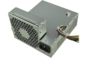 HP 613762-001 unidad de funte de alimentación - Fuente de alimentación (240W, 110 - 220V, +12V, PC, HP Compaq 8200, 6200 Pro, Plata)