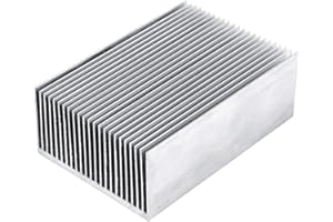 OKBY Kühlkörper, Aluminium Kühlkörper, 100 * 69 * 36mm Kühlkörper-Kühlung, für LED-Verstärker-Transistor-Ic-Modul, Reduzieren Sie das Risiko eines Hardwareausfalls aufgrund von Überhitzung