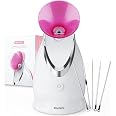Appareil à Vapeur Facial Nano Ionique Professionnel - 280W - 70ml - Blanc - Neuf