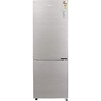 Haier 256 L 3 Star Inverter Frost-Free Double Door Refrigerator (HEB-25TDS-E, Dazzle Steel, Convertible)