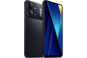 Xiaomi Poco C65 Teléfono inteligente (6,74 pulgadas, pantalla Amoled DotDisplay, 256 GB, 8 GB de RAM, color negro)