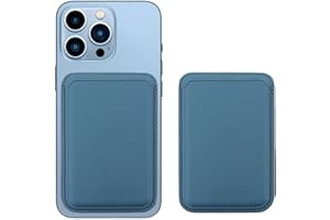 MOPZIJA porte carte telephone,porte carte rfid,pour Wallet Portefeuille Compatible avec iPhone 15/14/13/12 Pro/Max/Plus/Mini,Porte-Cartes RFID avec Aimant ，Universel