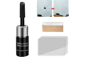 MIIOTO Ganbaro Windscreen Repair Kit,Car Windshield Crack Scratch Resin Repair Tool,Car Windshield Crack Repair Kit,for Fix Auto Windshield Glass Cracks,Bulls-Eye,Star-Shaped,Nicks,Half-Moon Crescents