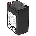 MAENT® 6V 6ah LifePO4 Lithium Iron Phosphate Battery LFP Rechargeable Battery 6.4V 7.3V for UPS, Toys, Solar, Emergency Lights, Security Device Electronic Weighing Scales Project Work