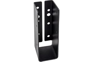 Simpson Strong-Tie Outdoor Accents ZMAX, Black Light Joist Hanger for 2x6