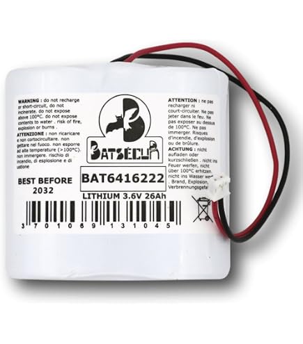 Batterie BPX 9V Pour Sirène Delta Dore – Compatible SEFRX, Tyxal, Syderal, 10A, Remplacement Sécurité Alarme