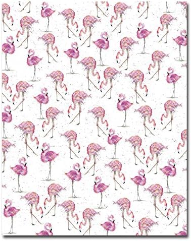 Cotton Tea Towel - Flamingo