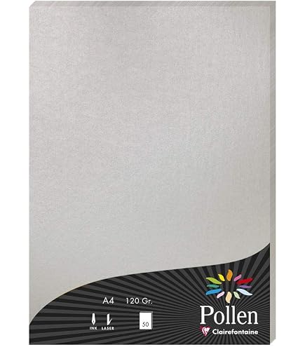 Blake Premium Pure A4 120 G/m² – Papier Recyclé Extra Blanc Vélin, Lot De 50 Feuilles Haut De Gamme