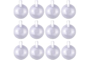 Upstore Quietscher für Haustieraccessoires, Puppen, Kunststoff, Ersatzteil, transparent, 25 Stück