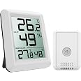 Thermomètre Hygromètre Bluetooth ORIA - Capteur Température Humidité - Exportation Données - Pour Cave à Vin, Serre, Chambre