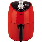 JATA JEFR1222 &ndash; Air Fryer 2 L Oil-Free 200&ordm;C, Compact Air Fryer, Adjustable Thermostat, Timer 30 min, Non-Stick Basket BPA Fr