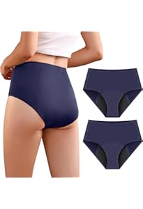 Carer Mutandine Da Donna Per L'Incontinenza, Slip In Cotone Lavabile Adulto Con Tampone Assorbente Progettato Per Le Donne Con Lieve Incontinenza Nero Taglia M - Foto 8