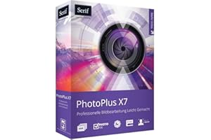 AVANQUEST / SERIF Serif PhotoPlus X7 + InPixio Bilder Vergrößern Software als Bundle