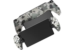 Replacement Shell Plate for P5 Portal DOBEWINGDELOU Front Cover & Back Plates Custom Full Housing Case Cover DIY Handheld Console Faceplate ABS Camouflage