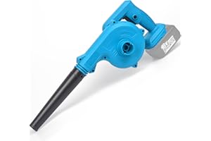 ZDOZITZ Cordless Air Leaf Blower for Makita 18V Battery, Electric Jobsite Air Blower Powerful for blowing leaves in gardens, cleaning cars and dusting corners (Tool Only,no Battery)