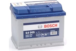 SMC Bosch - Batería Silver para coche S4 005, 60 Ah, 540 A, 12 V, profesional, lista para usar