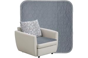 GRUENERDE Waschbare Inkontinenz Sitzauflage Stuhlauflage wasserdichte Hochabsorbierende Langlebige Stuhlunterlage für Sessel Stühle Rollstuhl 54x56cm 1 Stueck