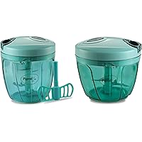 Pigeon by Stovekraft Handy and Compact Chopper XL with 3 Blades for effortlessly & Pigeon by Stovekraft Large Handy and…