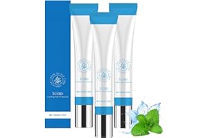 JIANGSHAN Scalp Hair Ampoule Cooling Hair Ampoule, Hair Serum for Hair Loss, Scalp Cooling Hair Growth Serum, Nutrient-Rich Soothing Hair Strengthening Serum Ampoule (3 PC)