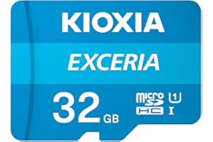 KIOXIA EXCERIA 32GB microSDHC Kart – UHS-I, R100MB/s okuma