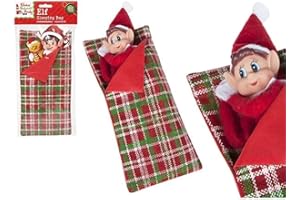 ELVES BEHAVIN' BADLY Hoolaroo VIP Elf Sac de Couchage avec Oreiller – VIP Elf pour Accessoire de Noël