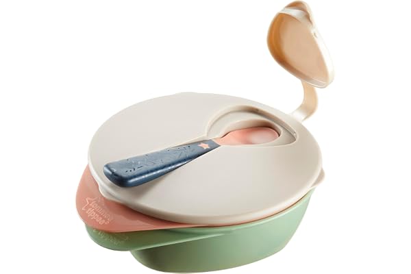 Tommee Tippee - 2444671871-2 Bols d'apprentissage avec Couvercle et Cuillère