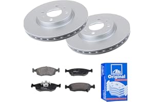ATE BUNDLE 2 Bremsscheiben Ø257.5 Belüftet + Bremsbeläge ATE Vorne P-A-01-00849 Bremsanlage