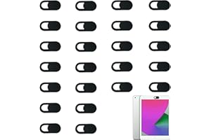 ZFRITP 24 cover per fotocamera, telefono cellulare, cover per fotocamera, cover per laptop, cover per fotocamera, pellicola ultra sottile, per cellulare, tablet, laptop, protezione della privacy (nero)