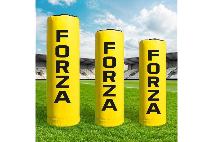 FORZA Full Height Rugby Tackle Bag | Heavy-Duty Durable Training Equipment -UK Made with Industrial Grade Weather Resistant Material – for Youth and Senior Players