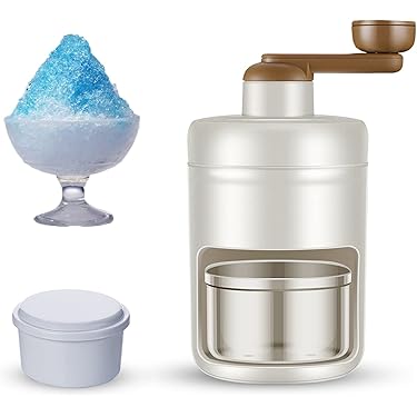 Handmatige Ijscrusher Met Slinger, Slushy Maker En Ijsmachine Draagbare Ijscrusher Handmatig Ijsblokjesschalen Crushed Ice Voor Onderweg 2029991182