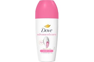 DOVE Antiperspirant Deodorant Roll-On, Powder Soft, 50ml