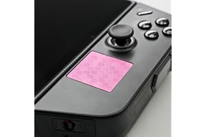 Luck&Link Touchpad Protector for Legion Go, Touch Pads Protective Skin Texture Sticker for Legion Go Touch Trackpads, High end Textured Skin (Honeycomb - Pink)