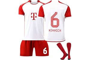 MOBILIA Trikot Fussball Jungen Kinder Fußballtrikot Fussball Jersey Football Trikots Kinder und Erwachsene Trainingsanzug Tshirt, Shorts und Socken Fußballtrikot für Kinder