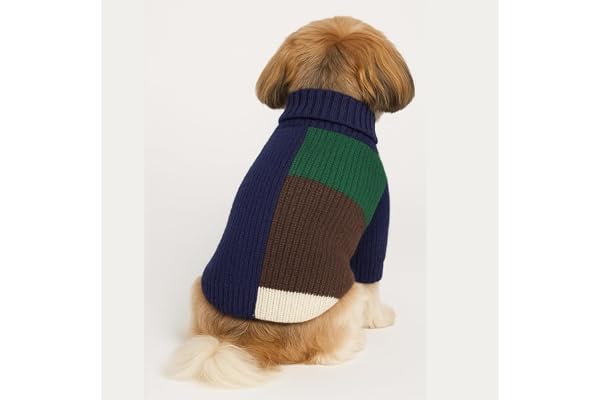 PetVogue Dog Sweater for Small Size Dog, Cat Pullover for Winter, Dog Apparel Outfit Clothes Small Breeds
