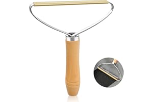 YSUVIN Rasoir Anti Bouloche, Portable Décapant de Peluches, Double Face Mini Nettoyeur Manuel Réutilisable Rasoir pour Carpet, Animal Blanket Hair Removal Razor, 1PCS