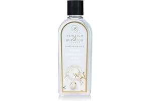 Ashleigh & Burwood - White Christmas Lamp Fragrance - 500 mL - Vanilla, Rose, Cashmere - UK-Made - Purifies Air - Crisp Fresh Scent - Natural Ingredients 20 Hours Burn Time
