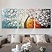 Produktbild Paintsh Wohnzimmer dekorative Malerei Moderne, minimalistische Sofa Wandbilder Triple Gemälde Rahmenlose amerikanischen Wandmalereien Blumen Jane Europa, 50* 70,25 mm Tuch Film, S700, Das Paket Preis