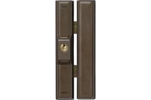 Abus Fts88 Al0125 Serratura con Blocco, Blocco per Finestre con Doppio Chiavistello Ad Incastro, Chiusura con Chiave, Livello di Sicurezza: 9, 31738, Marrone