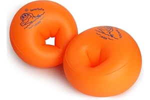 JSRHEEM Braccioli bambini, Braccioli con Anima in Schiuma, Swimming Arm Bands, Adatti a Bambini da 1 a 6 Anni | 11-25kg