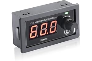 diymore PWM controlador de velocidad del motor Regulador de velocidad ajustable generador DC 5 V 9 12 V 18 24 V 30 12A 360 W MGP motor gobernador con doble controlador MOS
