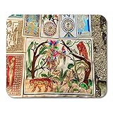 CONVENIENTE Y UN REGALO IDEAL: ¡Decora tu escritorio en casa y en la oficina con este elegante mousepad! También será genial como decoración o regalo para cualquier persona.