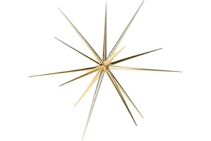 COM-FOUR® Estrella de Navidad para Colgar - Estrella para la decoración navideña, la víspera de año Nuevo, Boda, Fiesta